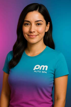 image of Rachel, PM Auto Spa's AI virtual Assistant